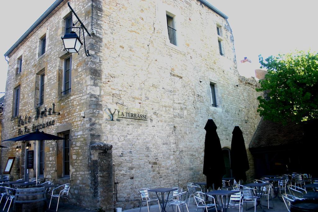 Hotel Sy-La Terrasse Vézelay Exterior foto