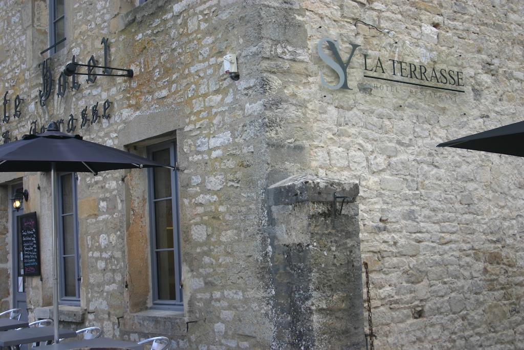 Hotel Sy-La Terrasse Vézelay Exterior foto